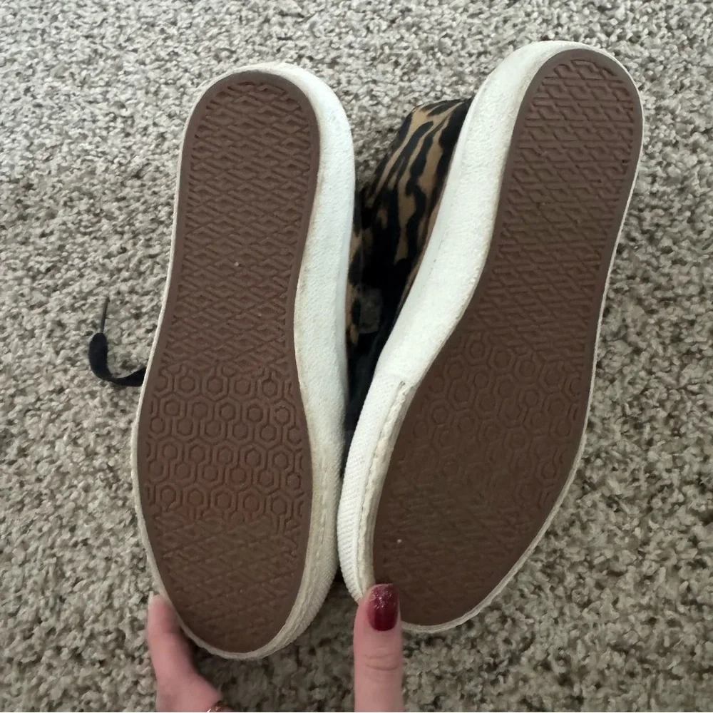 Burberry leopard print high top trainers sneakers - Picture 4 of 5